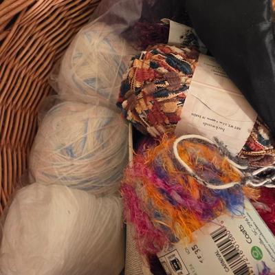 Basket o yarn