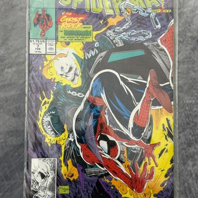Lot 25: Spider-Man Comic – The Ghost Rider Wants the Hobgoblin! Marvel Team-Up