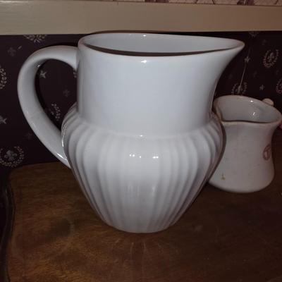Ceramic pitchers