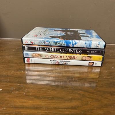 Set of 4 DVDs