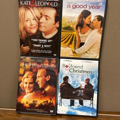 Set of 4 DVDs