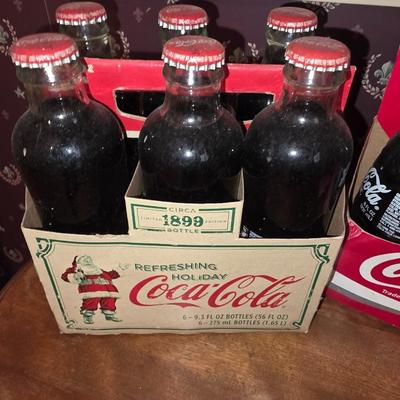 Coke collectibles bottles
