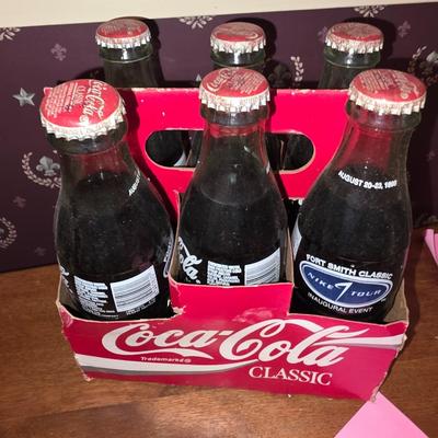 Coke collectibles bottles
