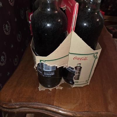 Coke collectibles bottles