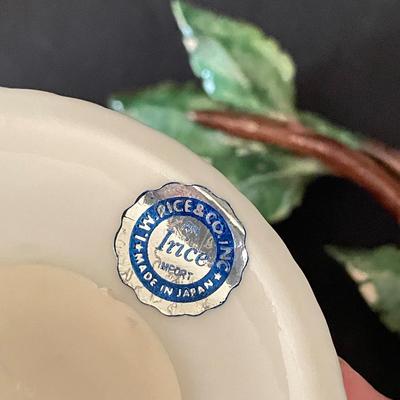 Trumpet Vase, Porcelain Flowers and More (LR-SS)