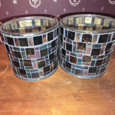 Mosaic Candle holders