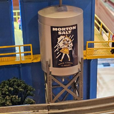 Morton Salt Factory W/ Lights & Animation Plus More (T2-JS)