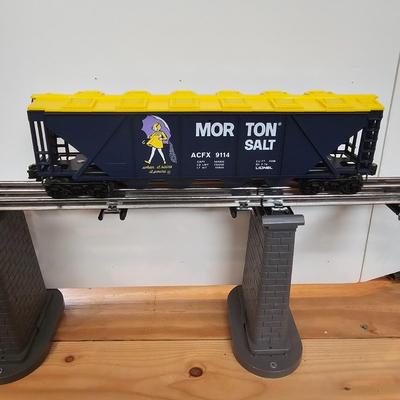 Morton Salt Factory W/ Lights & Animation Plus More (T2-JS)