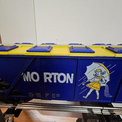 Morton Salt Factory W/ Lights & Animation Plus More (T2-JS)