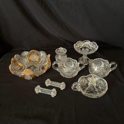 Waterford, Val St. Lambert & More Crystal (LR-SS)