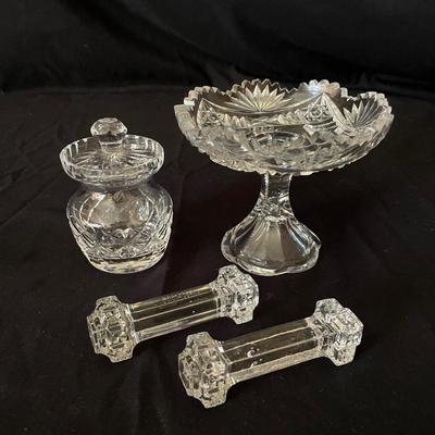 Waterford, Val St. Lambert & More Crystal (LR-SS)