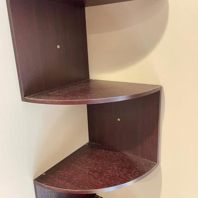 Zig-Zag Corner Shelf (LR-SS)