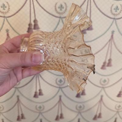 Set of four glass light shades