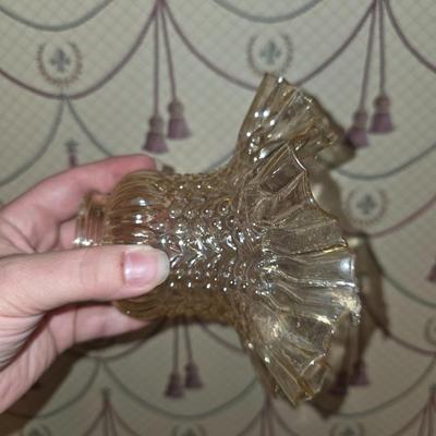 Set of four glass light shades