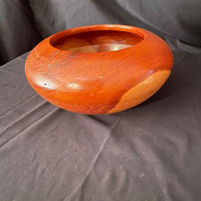 Hand Turned Cherry Wood Bowl (K-SS)