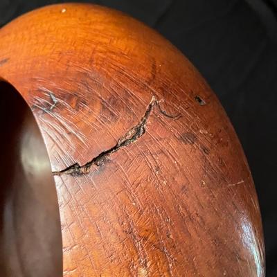 Hand Turned Cherry Wood Bowl (K-SS)