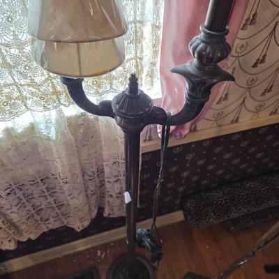 3 antique/vintage floor lamps