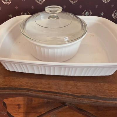 White corningware