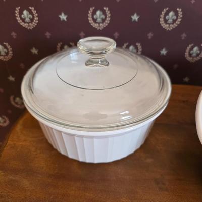 White corningware