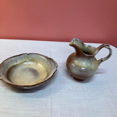 Sale Photo Thumbnail #120: Small Frankonia pitcher set, no chips/cracks!