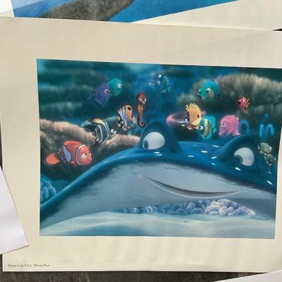 Sale Photo Thumbnail #232: Black frame and a collection of prints