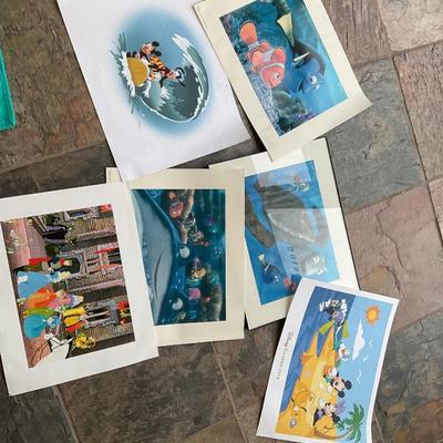 Sale Photo Thumbnail #230: Black frame and a collection of prints