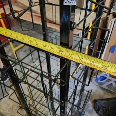 Metal Wire Store Retail Display Rack Magazine Books