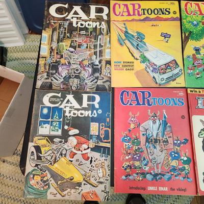 Lot of Car Magazines 1960' s CARtoons Hot Rod Cartoons Drag Cartoons