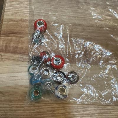 PANDORA BRACELET/SOME CHARMS ARE 925 SILVER AND EXTRA CHARMS