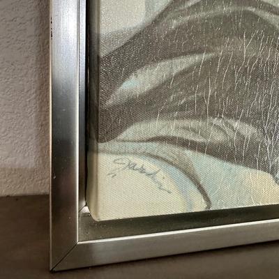 CANVAS FRAMED PRINT
