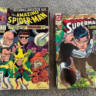 Vintage Spider-Man and Superman Comic Books (33)
