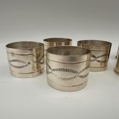 Sterling Silver Napkin Holders