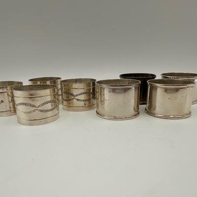 Sterling Silver Napkin Holders