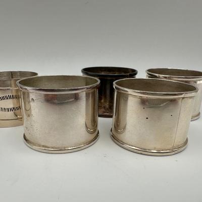 Sterling Silver Napkin Holders