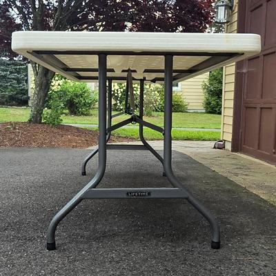 LOT 78H: Lifetime Folding Table