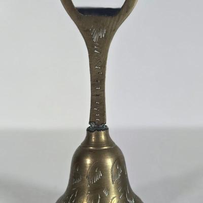 LOT 82L: Brass Hanging Lantern, Bowls, and Decor
