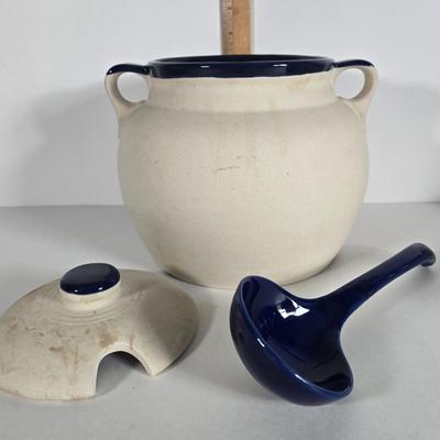 LOT 85L: Assorted Crocks and Glass Bottles