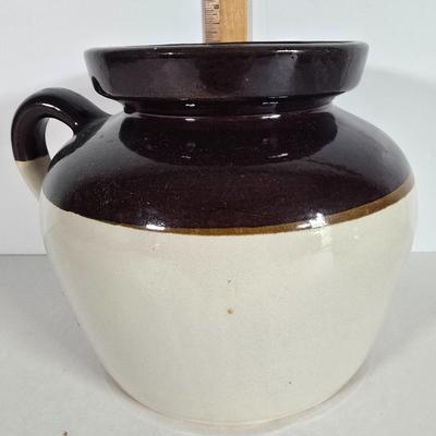 LOT 85L: Assorted Crocks and Glass Bottles
