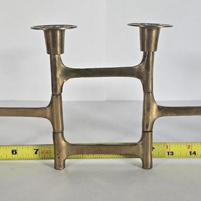 LOT 86L: Brass Candlesticks