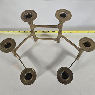 LOT 86L: Brass Candlesticks