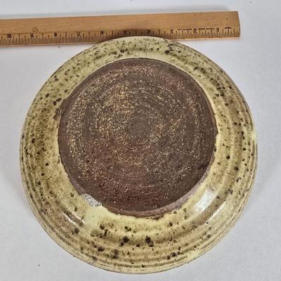 LOT 87L: Woodbury Bowl with Earthenware Crocks and Bowls
