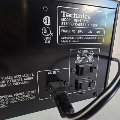 LOT 96L: Technics Stereo Cassestte Deck RS-TR170