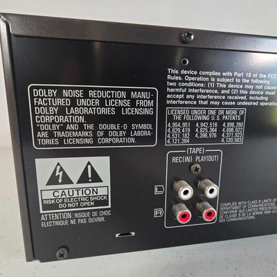 LOT 96L: Technics Stereo Cassestte Deck RS-TR170