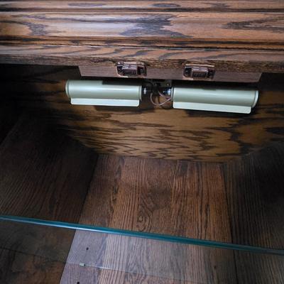 LOT 105L: Corner Bar Cabinet