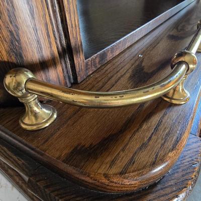 LOT 105L: Corner Bar Cabinet