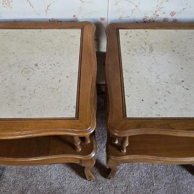 LOT 107L: Coffee Table and 2 End Tables