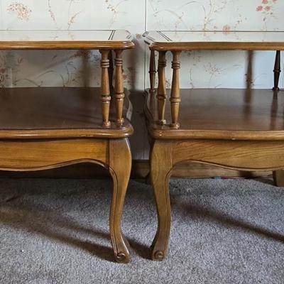 LOT 107L: Coffee Table and 2 End Tables