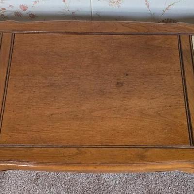 LOT 107L: Coffee Table and 2 End Tables