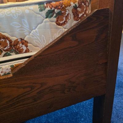 LOT 118Y: Antique Carved Bedroom Set