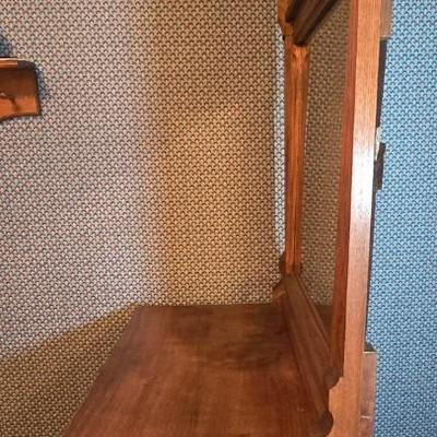 LOT 118Y: Antique Carved Bedroom Set